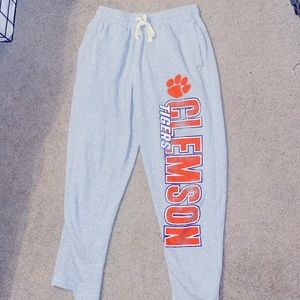 Clemson sweatpants